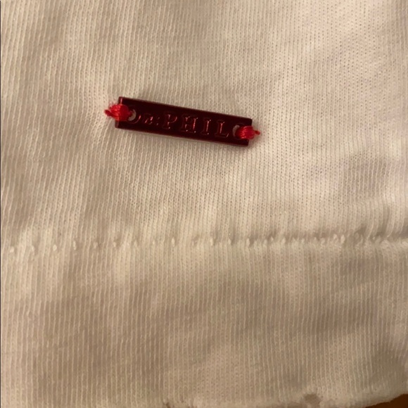 n:PHILANTHROPY BONJOUR Distressed T-shirt - Picture 3 of 5